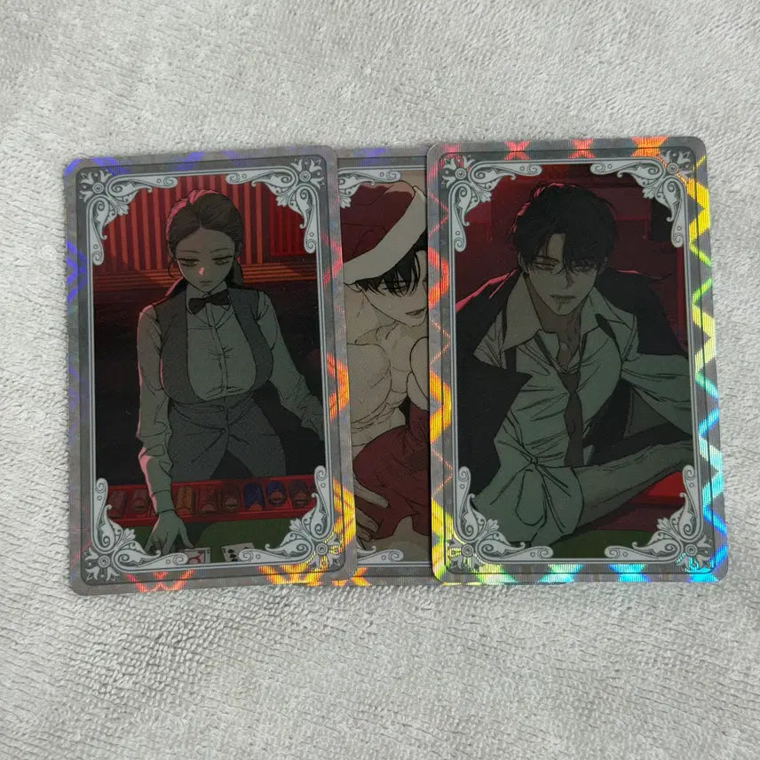 [BUNJANG] Siden Kkot-e Nunmul Holo Card Set / 시든 꽃에 눈물을 홀로그램 카드 3종