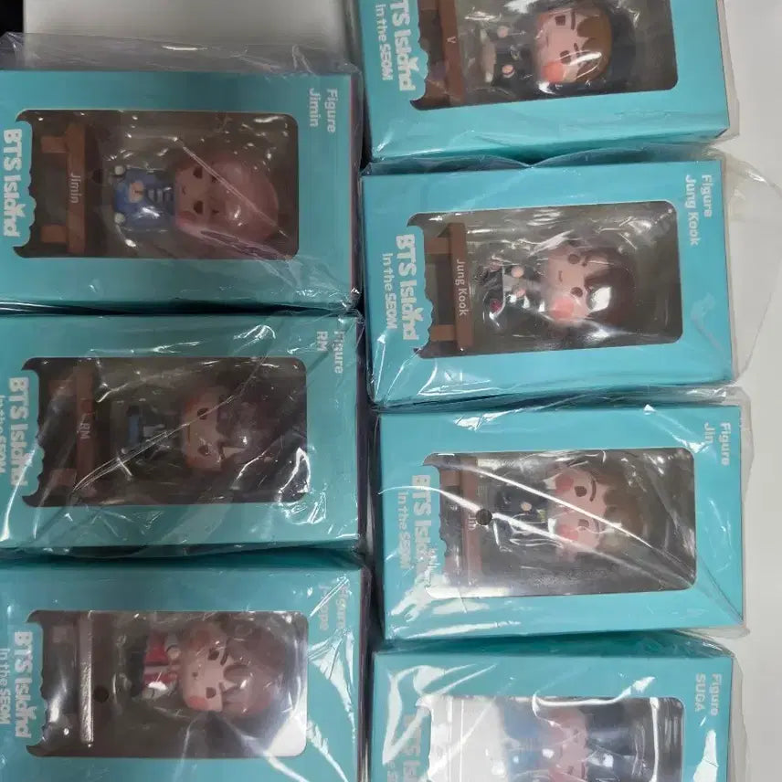 [BUNJANG] BTS In the SEOM Figure 7 Member Full Set / BTS 인더섬 피규어 7종 풀세트 팝니다 (가격제안 가능)