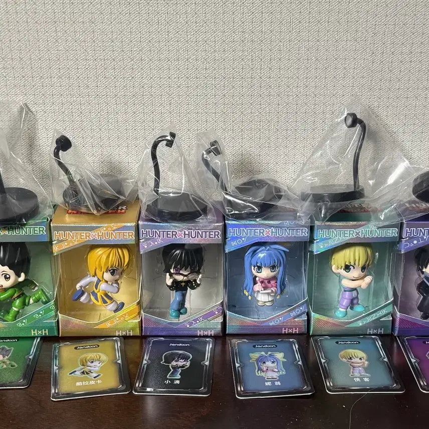 [BUNJANG] Hunter x Hunter Big Rice Ball Figure Bundle Set / 헌터헌터 빅쌀알피규어6개일괄