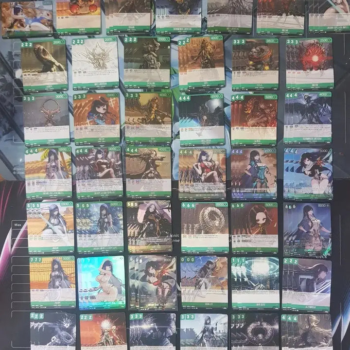 [BUNJANG] Stellar Blade Nibel Arena Green Deck Box (Includes Leader Card) / [덱소스] 니벨아레나 스텔라블레이드 녹색 덱소스 (리더카드 포함)
