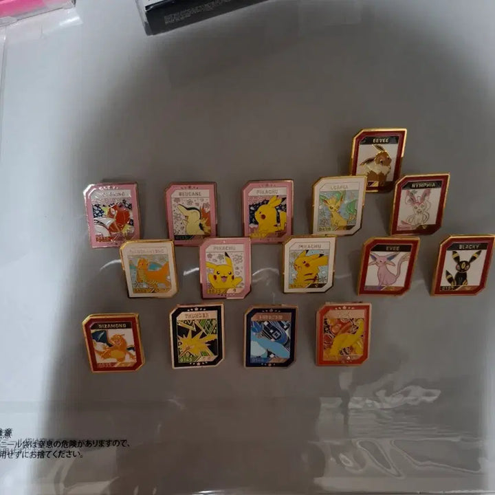 [BUNJANG] Pokemon Isaac Toast Badge Bundle Set / 포켓몬 이삭토스트 뱃지