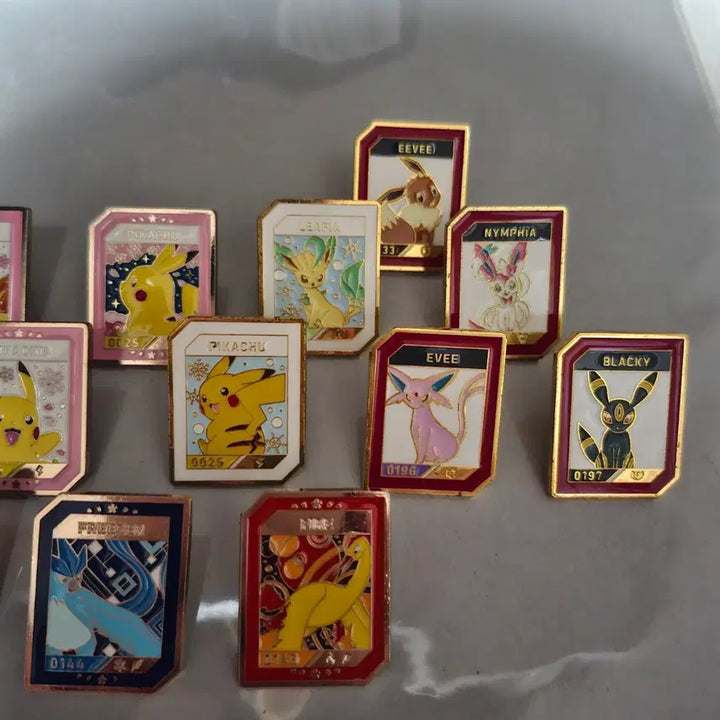 [BUNJANG] Pokemon Isaac Toast Badge Bundle Set / 포켓몬 이삭토스트 뱃지