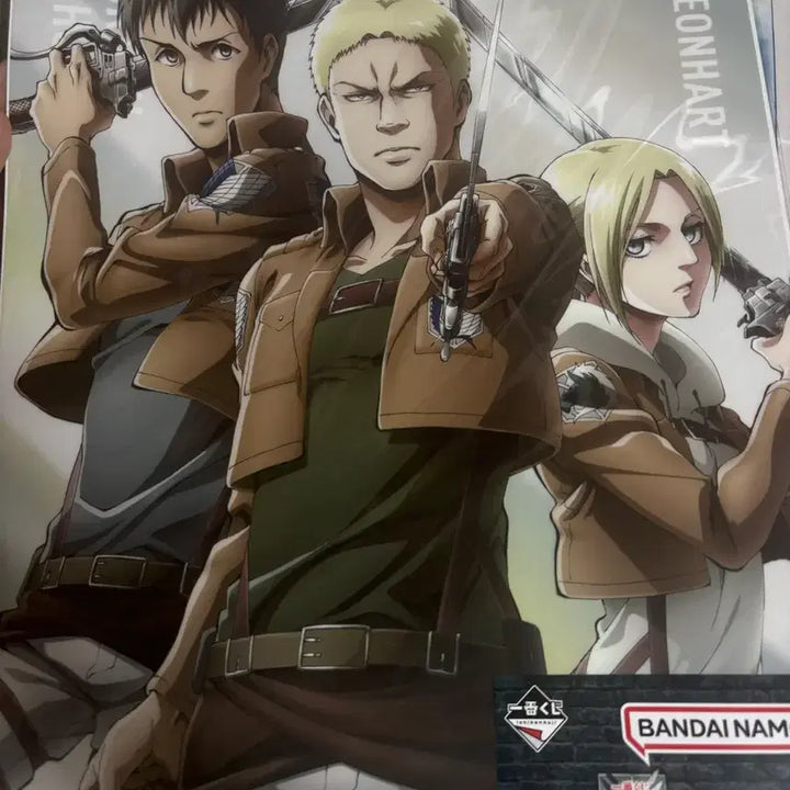 [BUNJANG] Attack on Titan Acrylic Stands &amp; Poster Bundle / 진격의 거인 아크릴 및 포스터 일괄