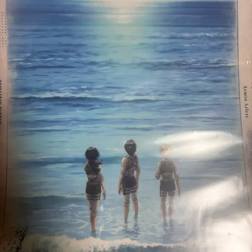 [BUNJANG] Attack on Titan Acrylic Stands &amp; Poster Bundle / 진격의 거인 아크릴 및 포스터 일괄