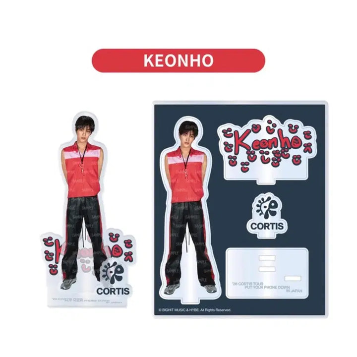 [BUNJANG] VERIVERY Yeonho Acrylic Stand / [현물] 코르티스 일본 팝업 PYPD 아크릴 스탠드 건호 ACRYLIC STAND