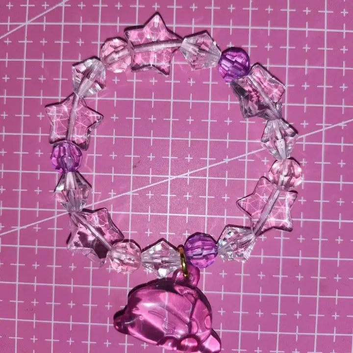 [BUNJANG] Kirby Star Charm Bracelet / 커비 팔찌 가챠 상품 2