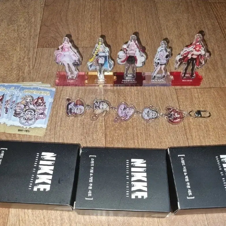 [BUNJANG] Niki Du-jjim Acrylic Stand Set / 니케 두찜 아크릴 스탠드 일괄 A B C