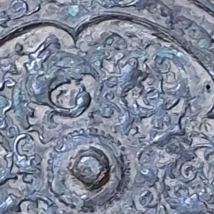 [BUNJANG] Antique Mirror with Delicate Patterns / 출도품 동경