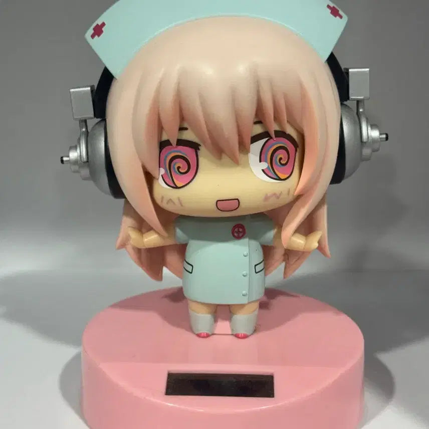 [BUNJANG] Super Sonico Nurse Figure / 슈퍼소니코 소니코 유라유라 솔라 너스 간호사 피규어