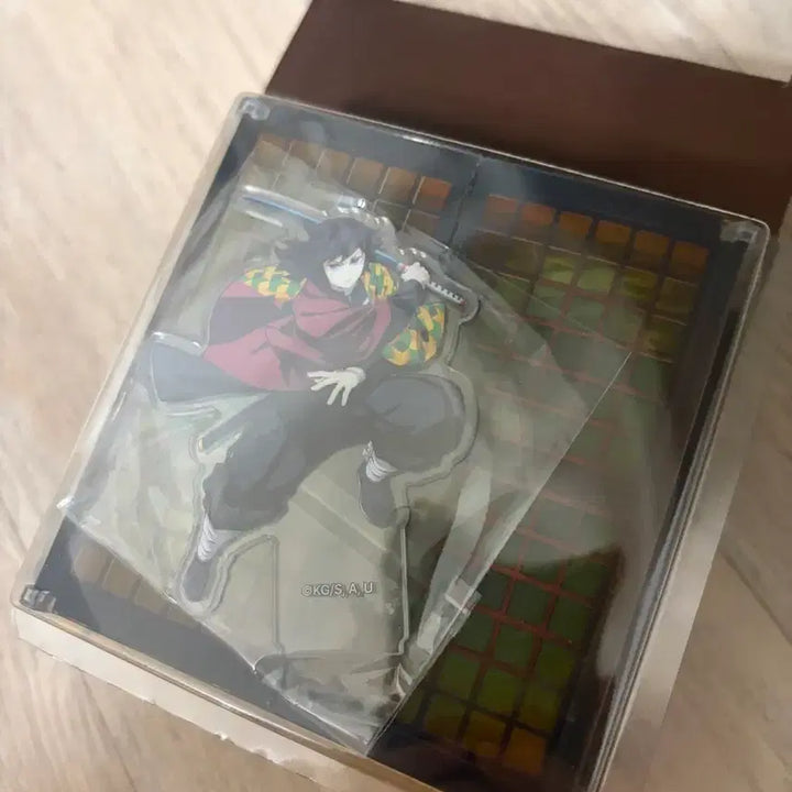 [BUNJANG] Demon Slayer Giyu LED Acrylic Standee / 맘스터치 귀멸의 칼날 기유 LED아크릴스탠드