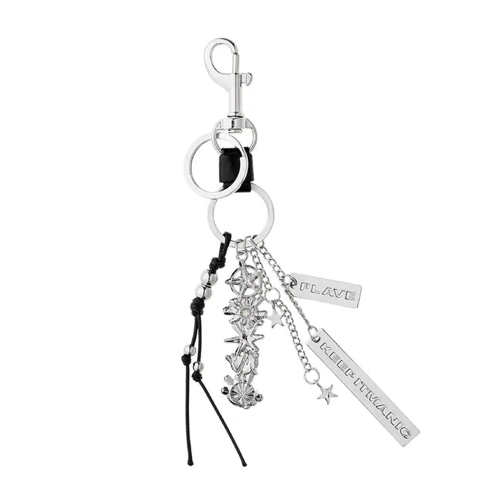 [BUNJANG] PLAVE Concert Bandana + Chain Keyring Bundle Set / 플레이브 콘서트 MD 반다나+체인키링 일괄