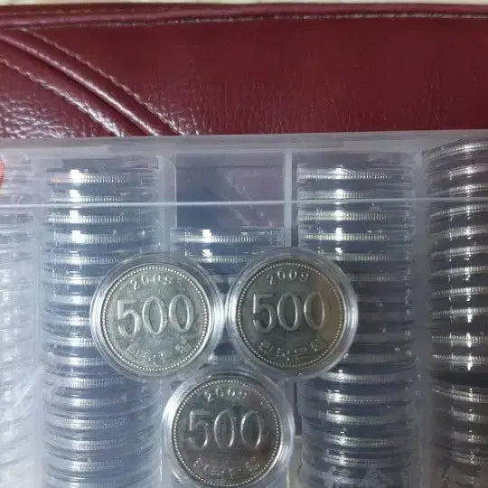 [BUNJANG] 2009 500 Won Coin Bundle (46 pcs) / 2009년 500원 동전(53개)