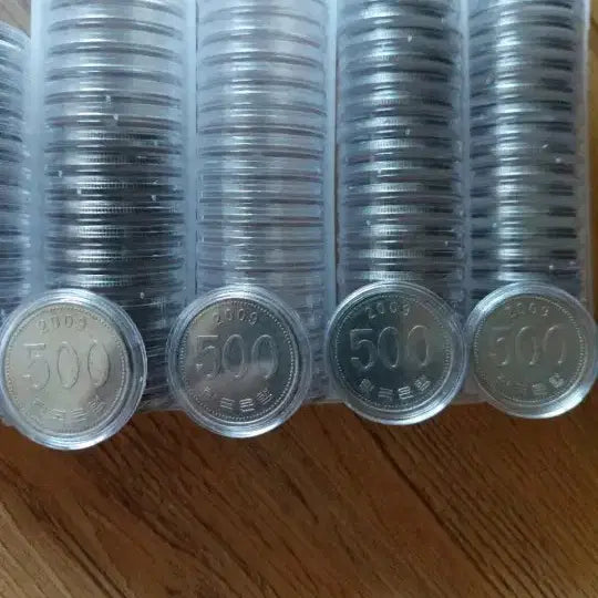 [BUNJANG] 2009 500 Won Coin Bundle (46 pcs) / 2009년 500원 동전(53개)