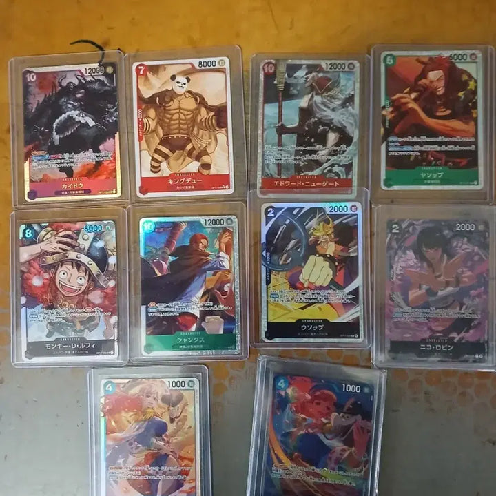[BUNJANG] One Piece Card 10 Types Bundle Set / 원피스 카드 10종 구경오세요 한방거래