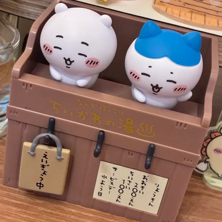 [BUNJANG] Chiikawa Onsen &amp; Hyper Goods Bundle / 마지막가격내림) 치이카와 히퍼+온천쿠지