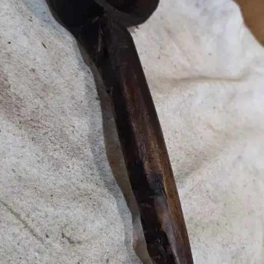 [BUNJANG] Joseon Dynasty Wooden Ladle / 땟물이 이쁜 조선시대 나무 장바가지