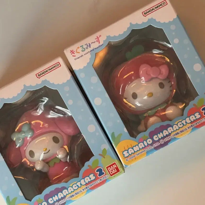 [BUNJANG] Sanrio New Fruit Figure Set / 산리오 신상 과일 피규어 새상품