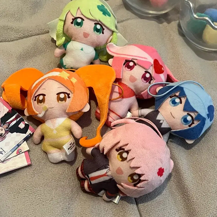 [BUNJANG] Care Bears Friends Nuigurumi Keyring Bundle Set / 캐릭캐릭체인지 카푸코 프렌즈 누이 키링 일괄