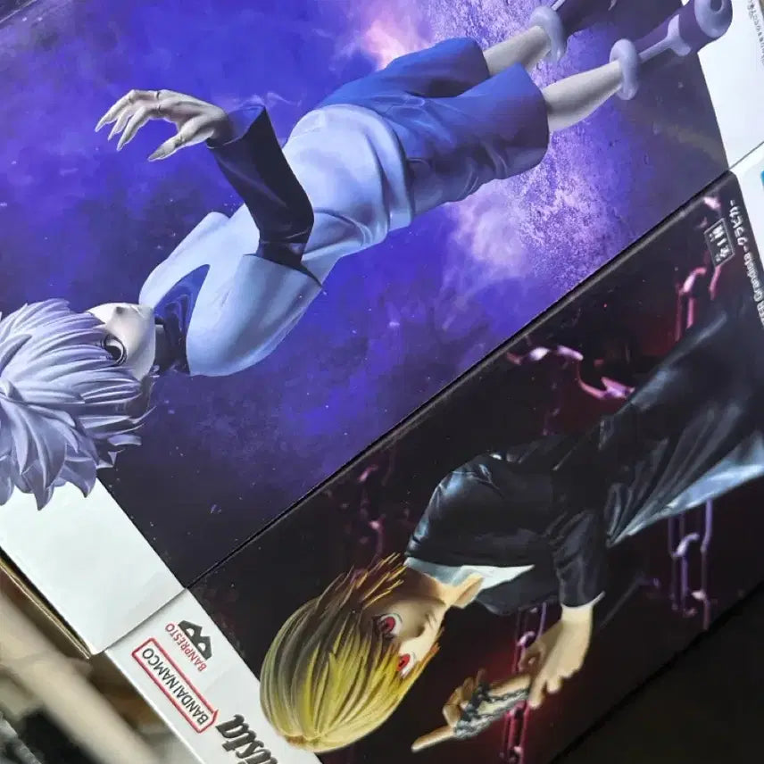 [BUNJANG] Hunter x Hunter Killua &amp; Kurapika Figure Bundle Set / 헌터헌터 키르아 크라피카 피규어 일괄