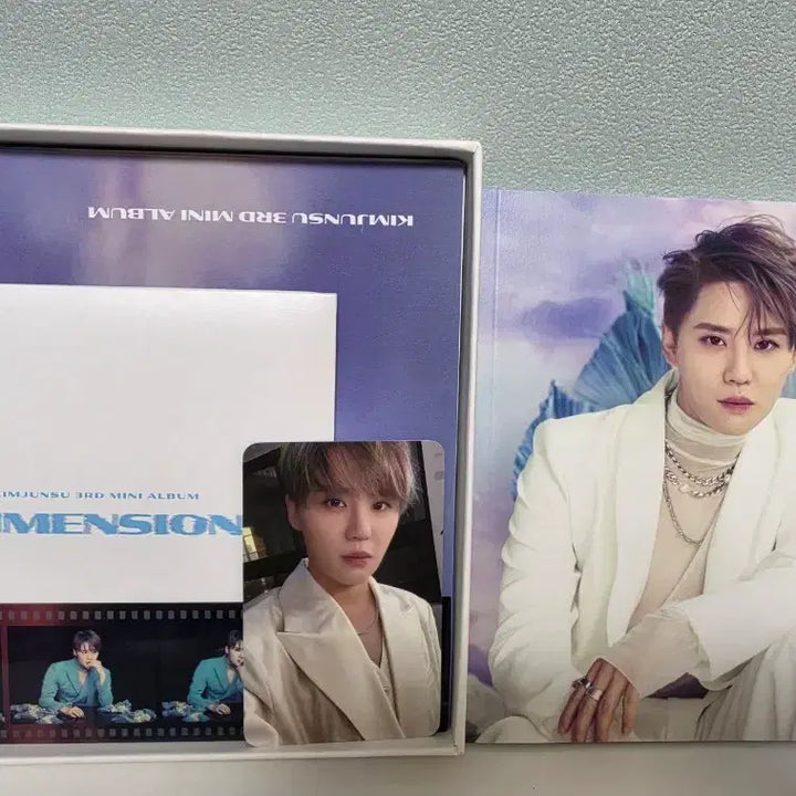 [BUNJANG] Kim Junsu DIMENSION Album Photocard / 김준수 DIMENSION  O버전 앨범 포토카드 포함