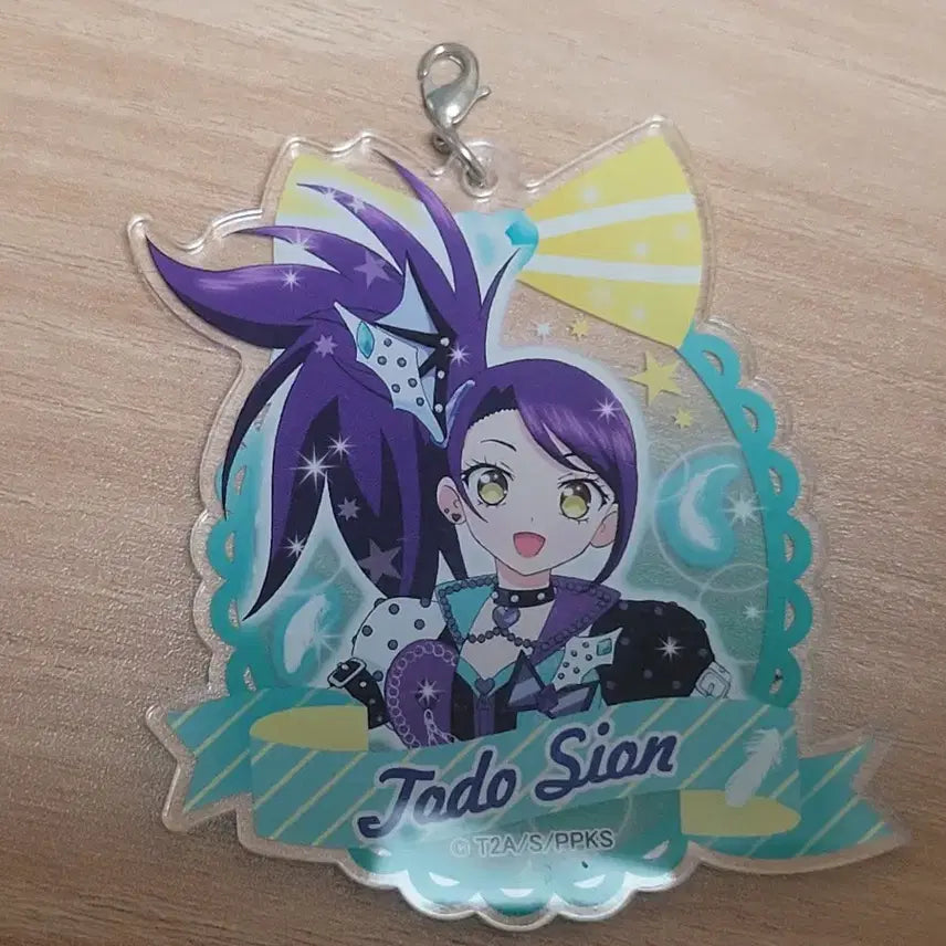 [BUNJANG] PriPara Shion Todo Marukuji Keychain Rubber Strap Acrylic Bundle / 프리파라 토도 시온 일괄 키링 마루쿠지 키 체인 데카키 러버 스트랩 아크릴