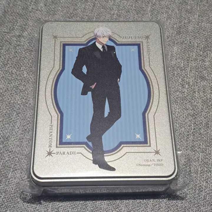 [BUNJANG] Jujutsu Kaisen Phantom Parade Satoru Gojo Tin Case Coaster Cookie Goods (Sealed) / 주술회전 팬텀퍼레이드 고죠 사토루 틴케이스 코스터 쿠키 굿즈 미개봉