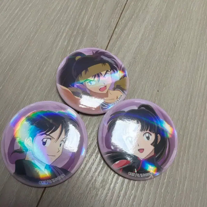 [BUNJANG] Inuyasha Pop-up Random Badge Set (Miroku, Sango, Koga) / 이누야샤 팝업 랜덤 뱃지 미르, 산고,코우가 일괄