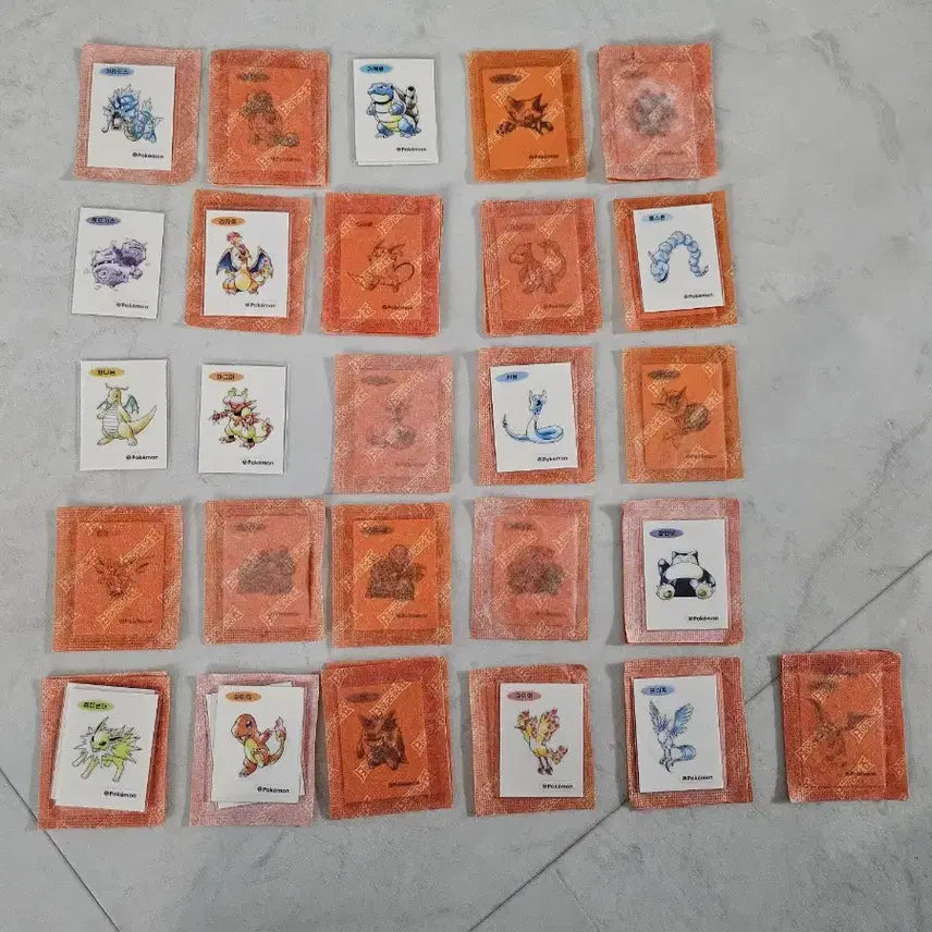 [BUNJANG] Pokemon Artwork &amp; 30th Anniversary Stickers / 포켓몬 아트워크 띠부씰,  30주년 띠부씰,  포켓몬 키링  판매 해요