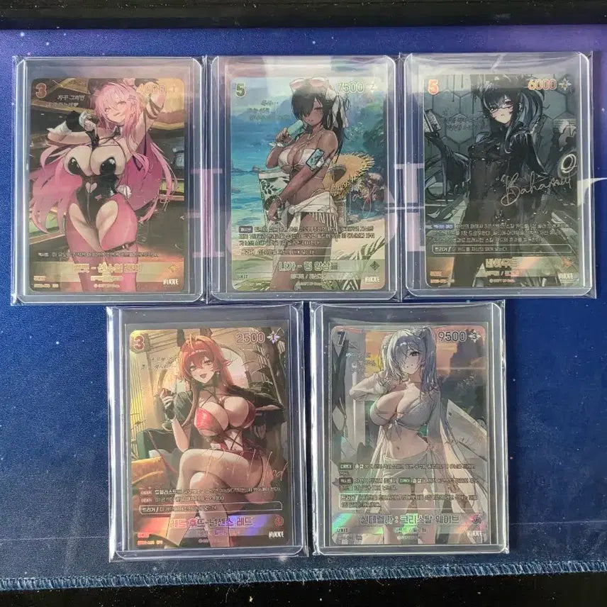[BUNJANG] Nibel Nikke SPR 5-Card Set / [최저가] 니벨 니케 SPR 5종 판매!!