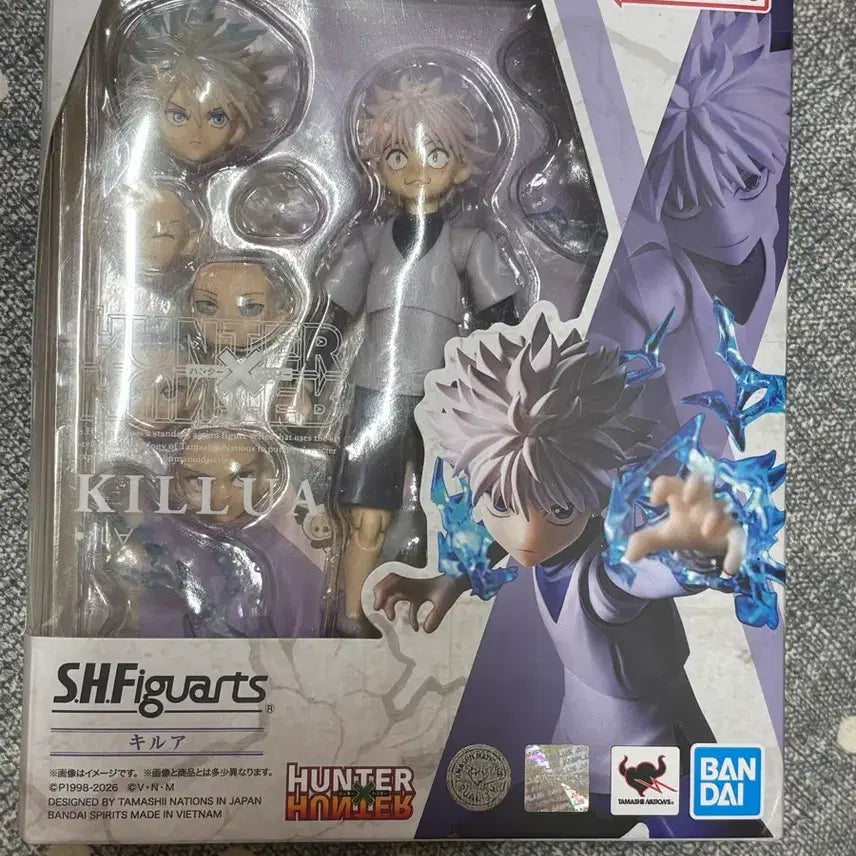 [BUNJANG] Hunter x Hunter Killua SHF Figure / 헌터x헌터 키르아 shf 피규어