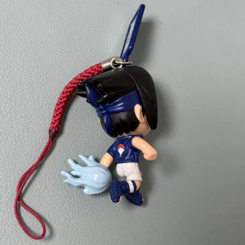 [BUNJANG] Naruto Uchiha Sasuke Sharingan Classic Figure Keychain / 나루토 우치하 사스케 사륜안 고전 피규어 키링