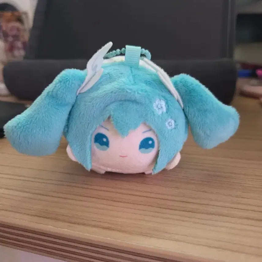 [BUNJANG] Hatsune Miku Plush Keychain / 하츠네 미쿠 키링 누이