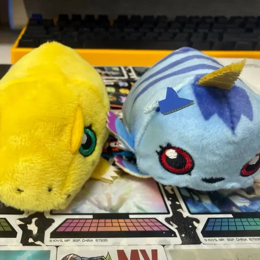 [BUNJANG] Agumon &amp; Gabumon Tsumu Bundle Set / 아구몬 파피몬 쯔무 일괄