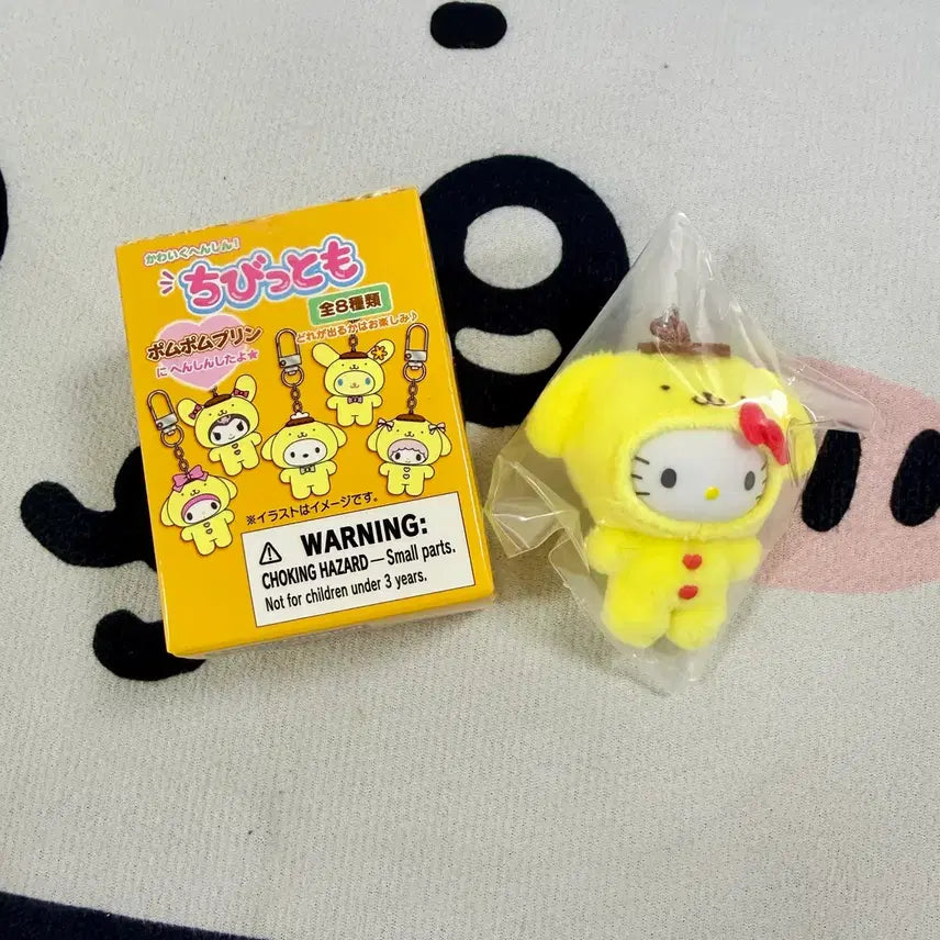 [BUNJANG] Pompompurin 30th Anniversary Random Chibi Tomo (Hello Kitty) / 폼폼푸린 30주년 랜덤 치비토모 (키티)