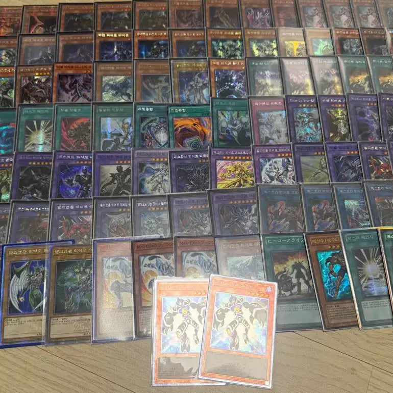 [BUNJANG] Yu-Gi-Oh! HERO Archetype Deck - Short Print Rares + Side Deck / 유희왕 히어로 약고레어 완덱+사이드카드