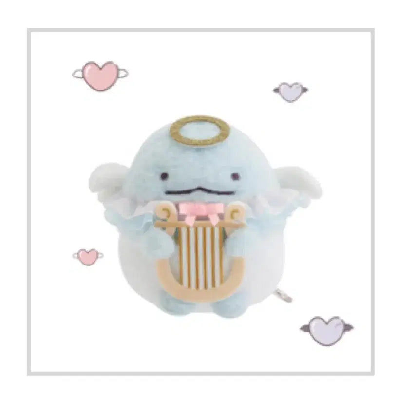 [BUNJANG] Sumikko Gurashi Angel &amp; Devil Theme Tokage Plush (S Size) / 스밋코구라시 천사와 악마 s사이즈 토카게