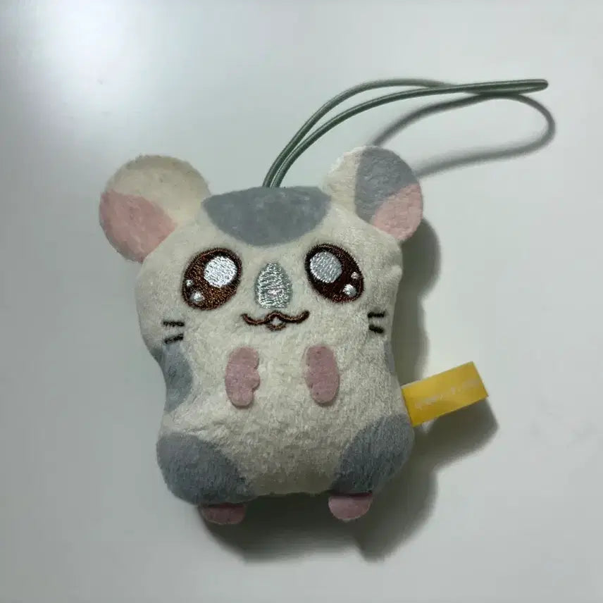 [BUNJANG] Hamtaro Mini Doll Strap Gachapon Yammy / 방가방가 햄토리 미니 인형 스트랩 가챠 얌얌이