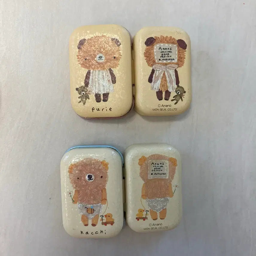 [BUNJANG] Ananobear Tin Case / 아나노베어 틴케이스