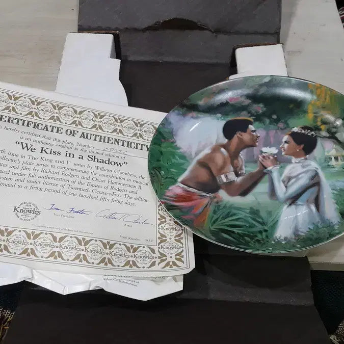 [BUNJANG] 1985 Edwin M. Knowles Limited Edition Decorative Plate &