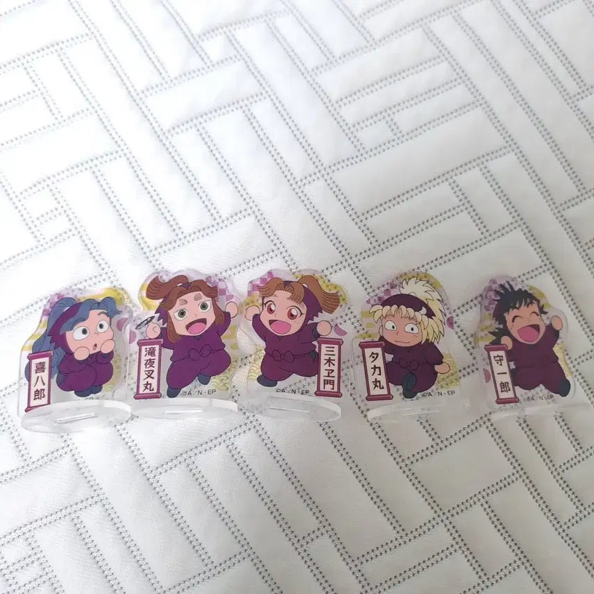 [BUNJANG] Nintama 4-Nin Acrylic Stand Bundle Set / 닌타마 4닌 아크릴