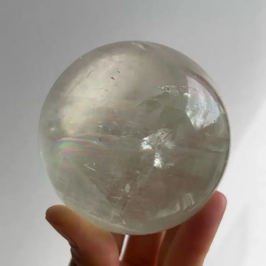 [BUNJANG] Lime Green Optical Calcite Raw Stone / 라임 그린 옵티컬 칼사이트