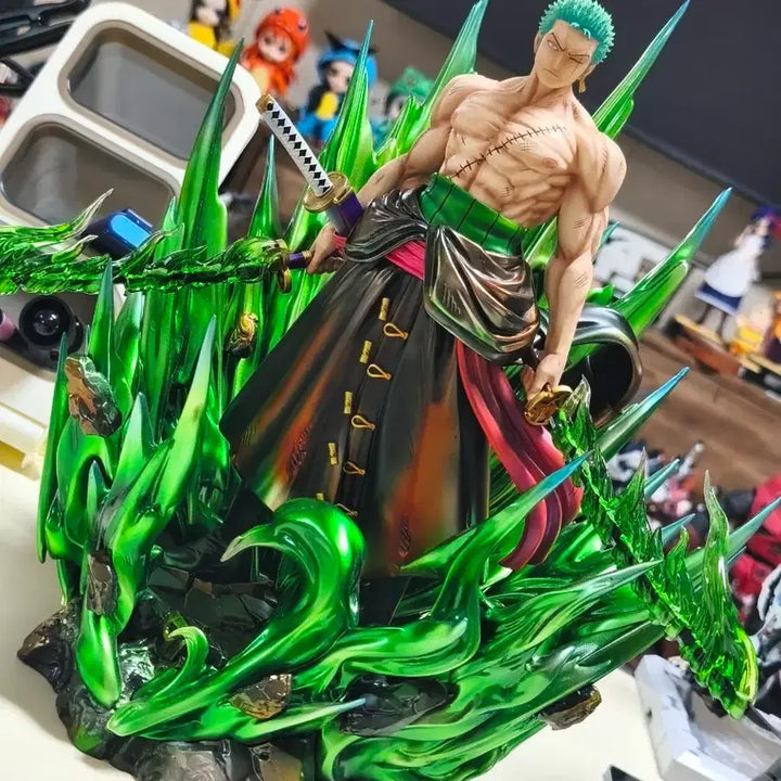 [BUNJANG] Zoke One Piece Zoro Figure / 노박스 자이크 조로 원피스 피규어