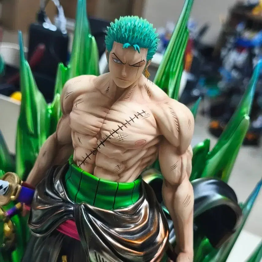 [BUNJANG] Zoke One Piece Zoro Figure / 노박스 자이크 조로 원피스 피규어