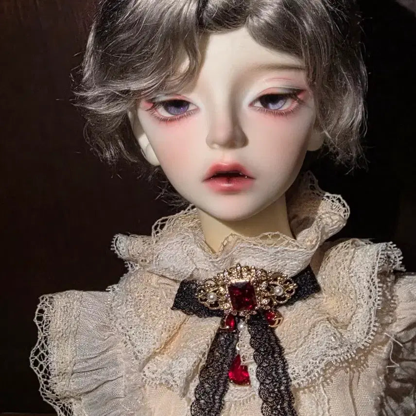 [BUNJANG] 8-9 inch Mohair Wig for SD BJD Dolls / 웨이브 모헤어 SD용 8~9인치 가발 팝니다. 구체관절인형 BJD