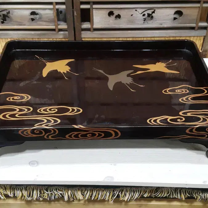 [BUNJANG] 19th Century Japanese Lacquer Tea Table / 19세기 일본 옷칠된 찻상