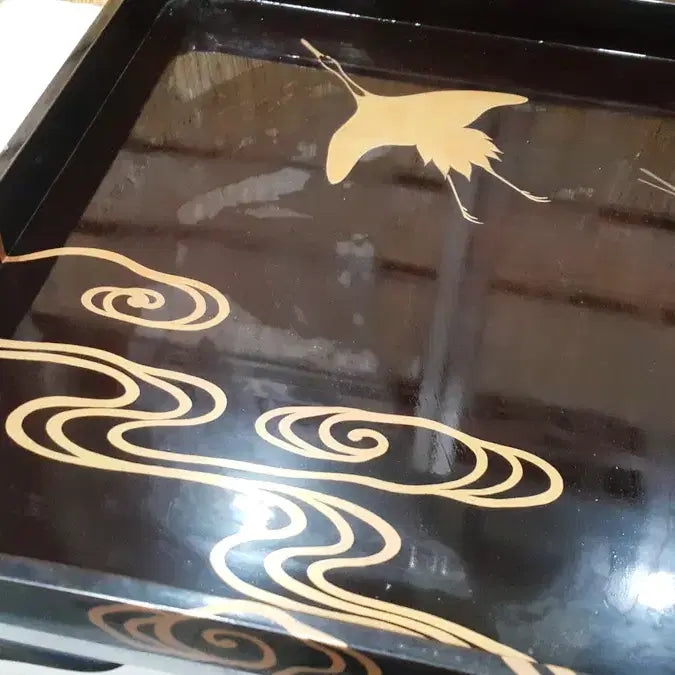 [BUNJANG] 19th Century Japanese Lacquer Tea Table / 19세기 일본 옷칠된 찻상