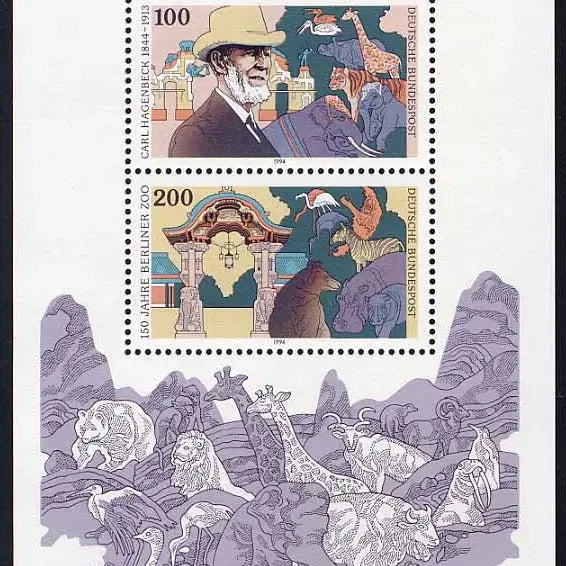 [BUNJANG] BKstamp German Commemorative Sheet Set (8 Types) / [BKstamp외국우표] 독일 기념시트 8종류