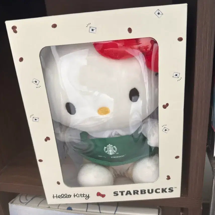 [BUNJANG] Starbucks Hello Kitty Plush Doll / 스타벅스 헬로키티 인형