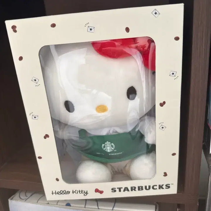 [BUNJANG] Starbucks Hello Kitty Plush Doll / 스타벅스 헬로키티 인형