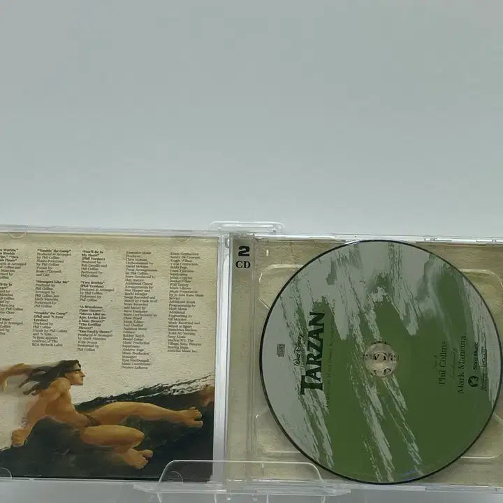 [BUNJANG] Tarzan Original Soundtrack CD+VCD (1 CD Included) / [CD] 타잔 (Tarzan) O.S.T. (CD+VCD) 중 1장만 들어있음